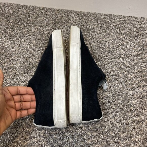 The Good Shoe Sneakers By Grenson Womens Suede Leather Sneakers Black UK 5 US 8 - Picture 8 of 10